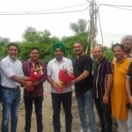 NGO Warriors Group install water cooler on 66 feet road outside Jalandhar Heights I